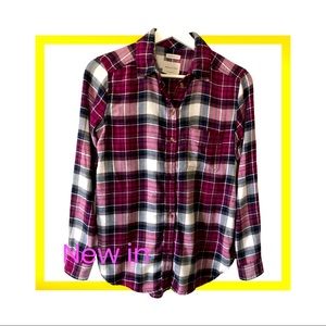 American Eagle XS Flannel Shirt